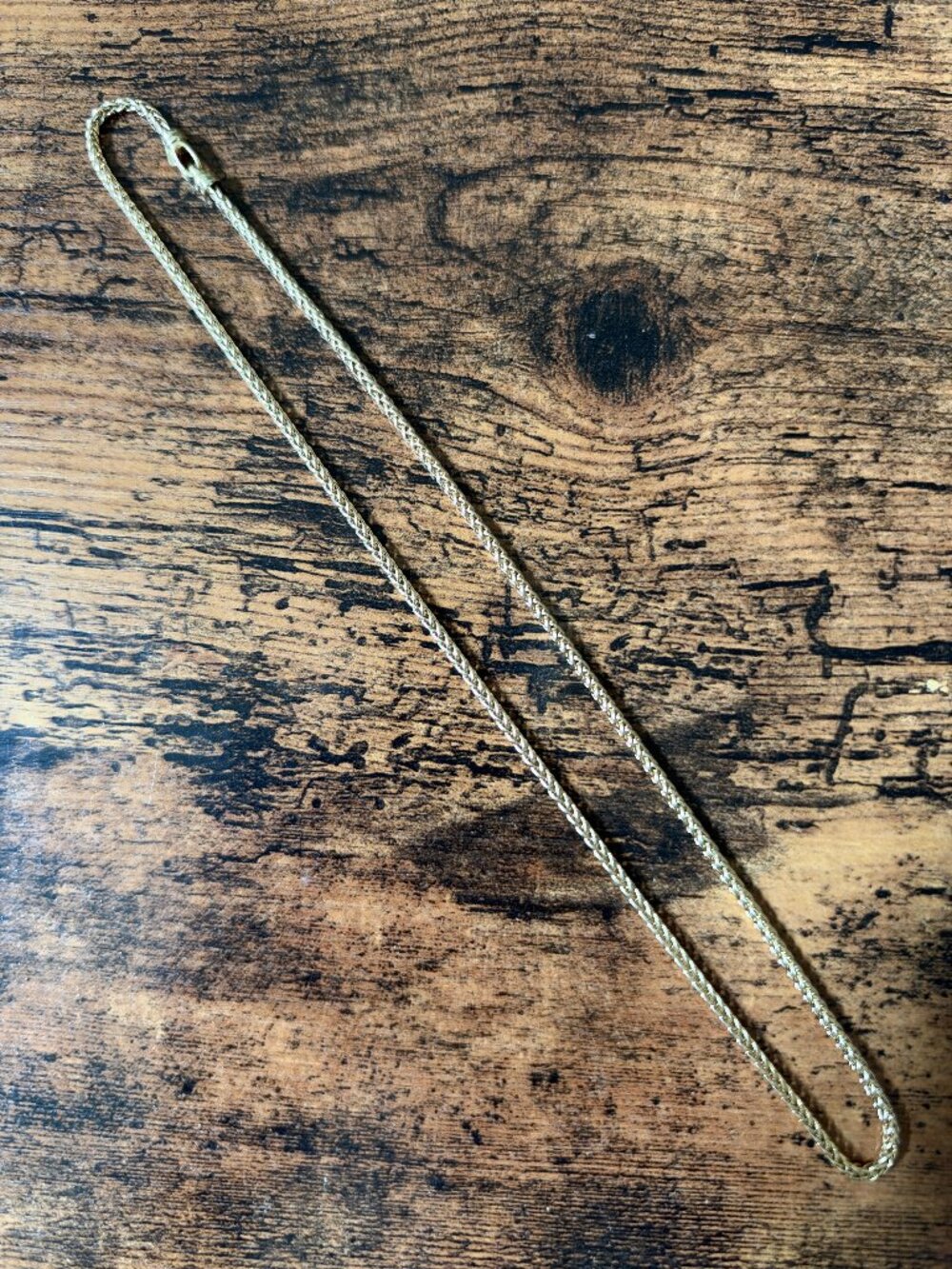 David Yurman Wheat Chain Necklace in 18K Yellow Gold - 2.5mm - 20"
